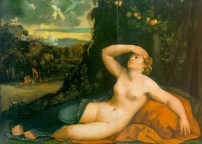 Psyche abandoned by Cupid